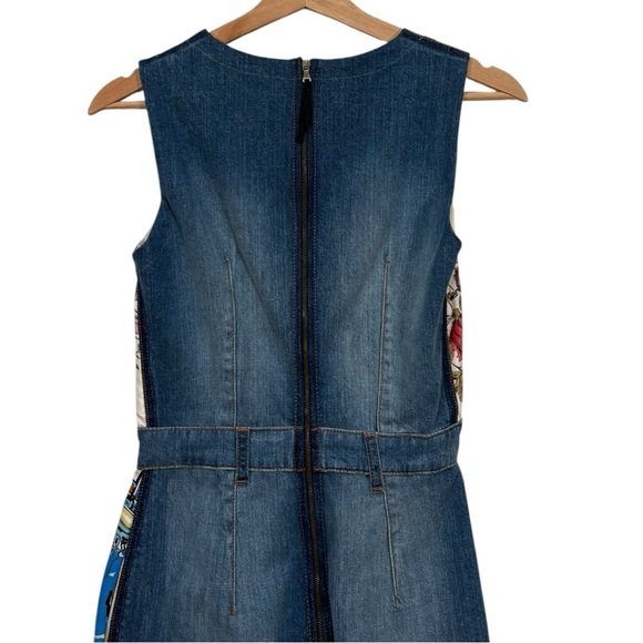 Dolce & Gabbana Silk Cotton Sleeveless Mini Dress Size IT 38 US XS - Picture 5 of 9